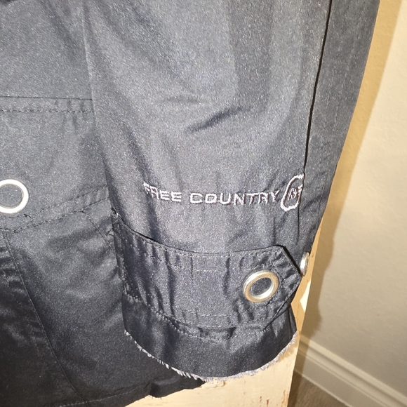 Free Country Women's Black Utility Jacket Minky Lining - Picture 2 of 5
